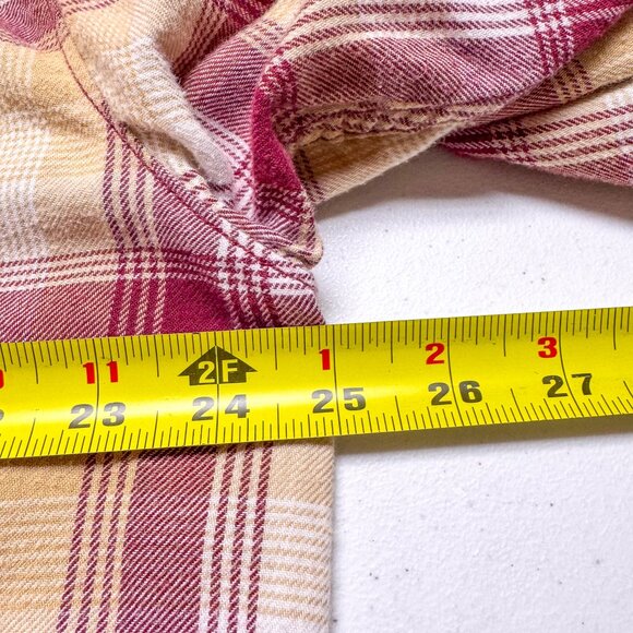 Florida State Seminoles Shirt Men XL Red Gold Plaid Flannel Columbia Outdoor FSU - Picture 11 of 13